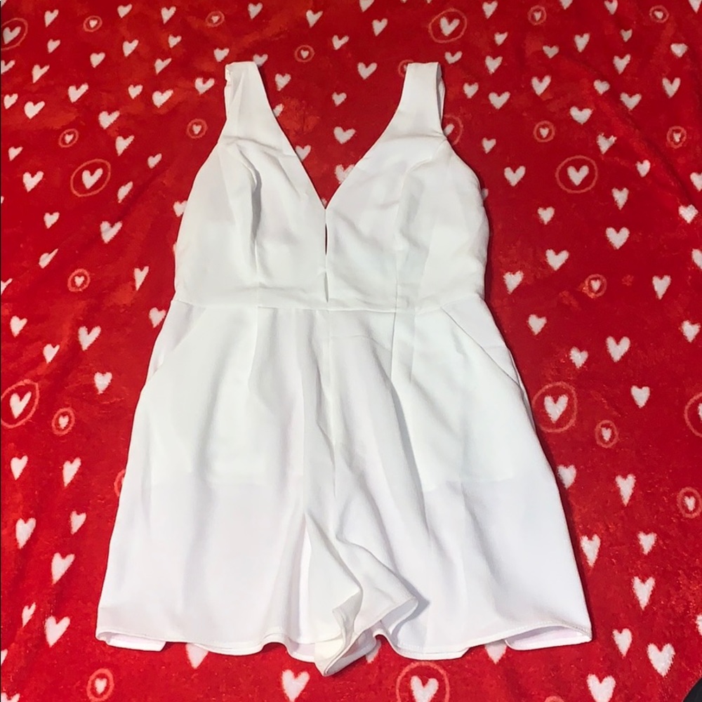 White Romper